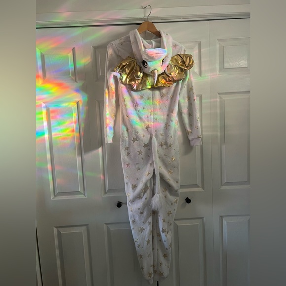 Gold and White Unicorn Jumper - Picture 5 of 8